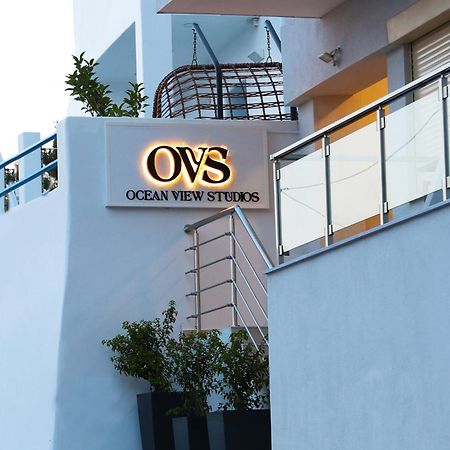 Ocean View Studios And Luxury Rooms Plomari Bagian luar foto