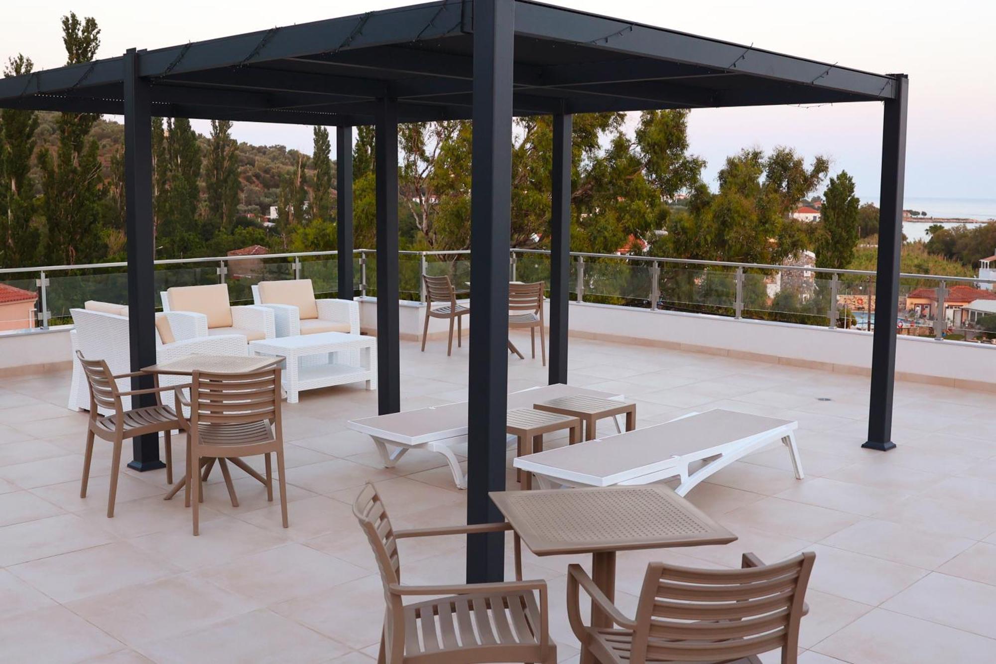 Ocean View Studios And Luxury Rooms Plomari Bagian luar foto